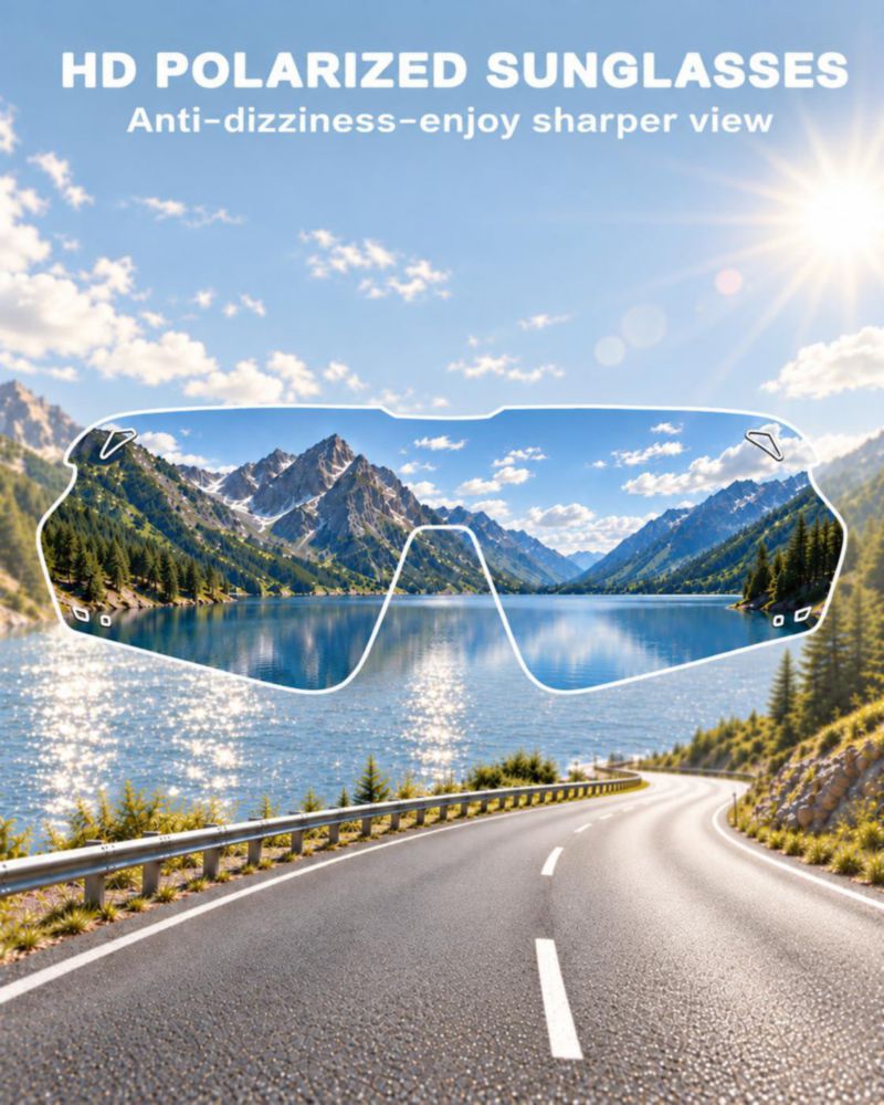 AGEYOU Gafas de sol polarizadas deportivas para hombre y mujer