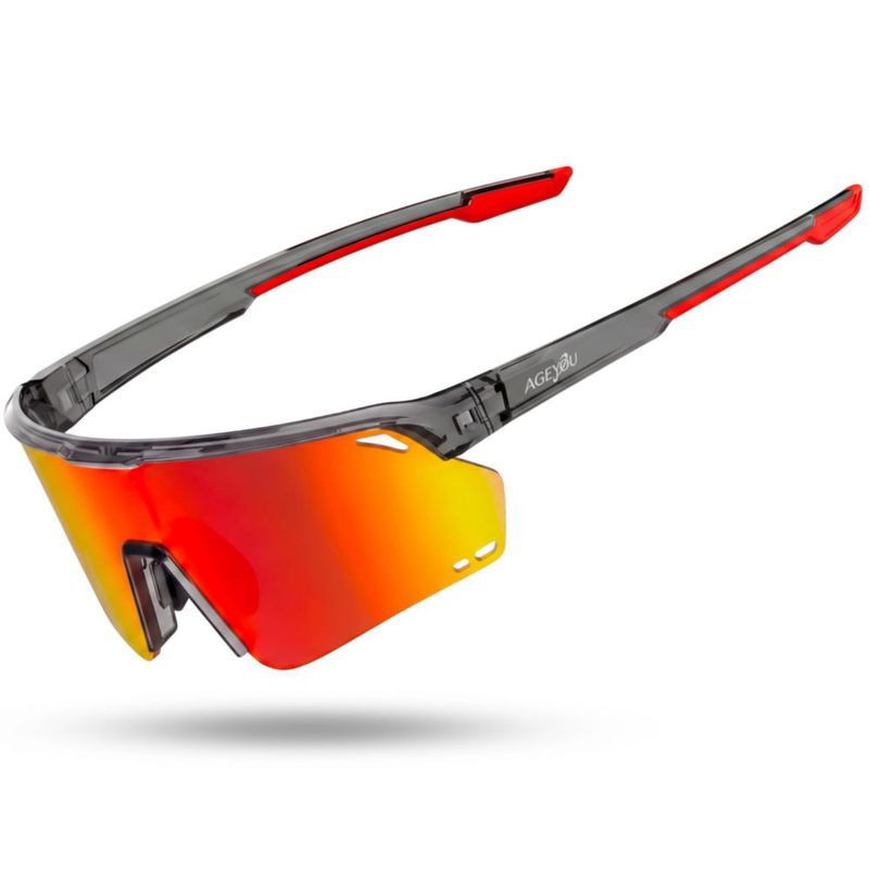 AGEYOU Gafas de sol polarizadas deportivas para hombre y mujer