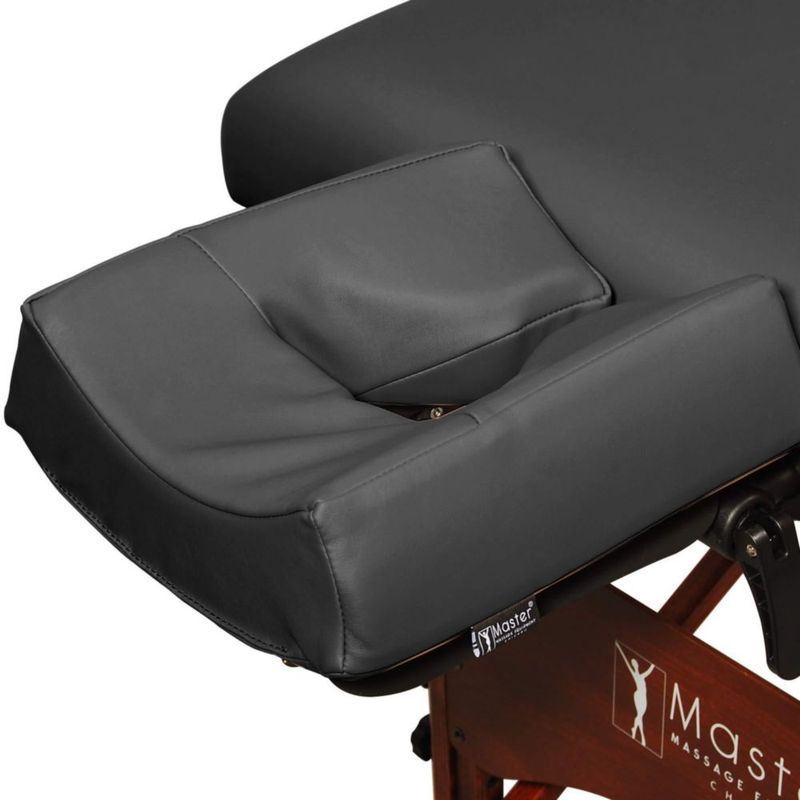Almohadilla Facial de Espuma de Memoria Master Massage Negra