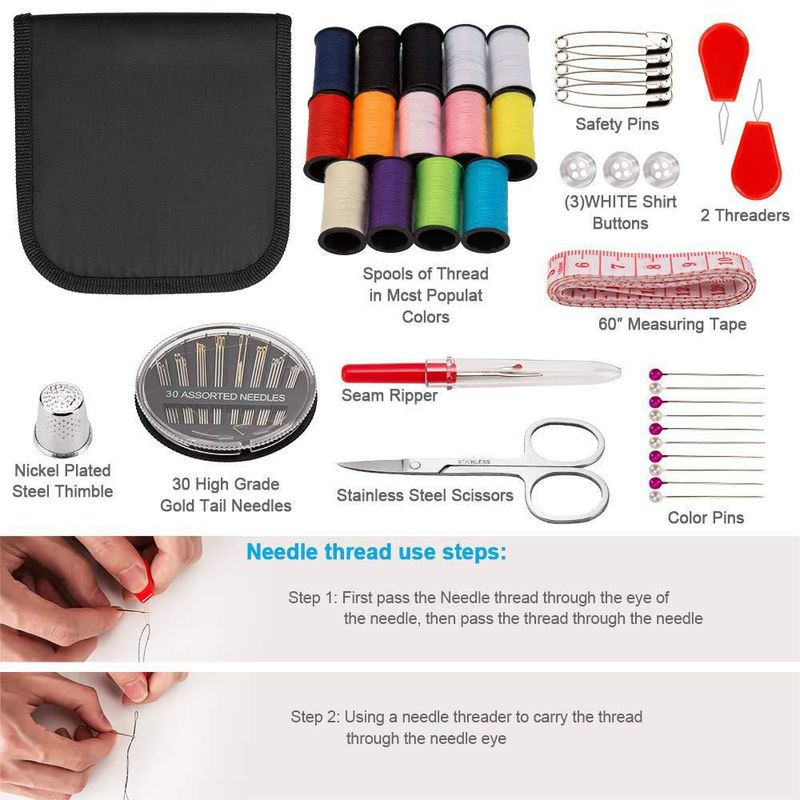Kit de costura OKOMER 68 piezas para adultos
