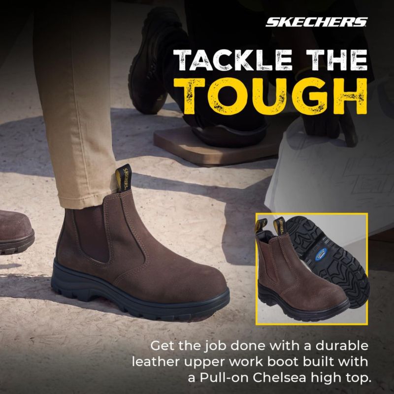 Bota de trabajo Skechers Workshire Jannis Chelsea