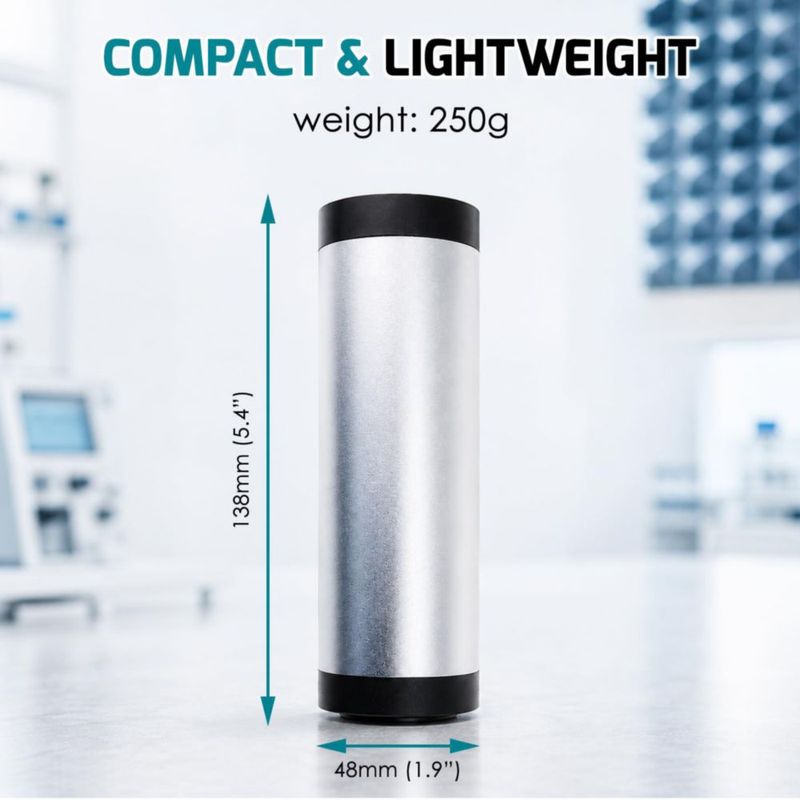 Calibrador TEKCOPLUS 94 dB/114 dB para micrófonos de 1/2" y 1"