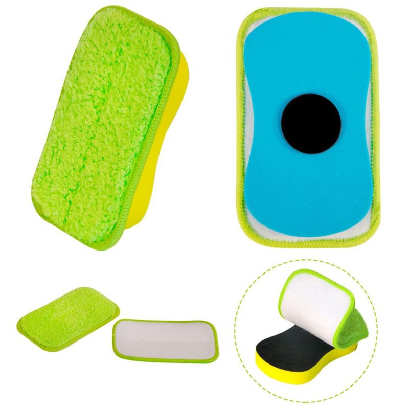 Borrador OSOPOLA 13x8x3 cm Lavable de Microfibra - Pack de 2