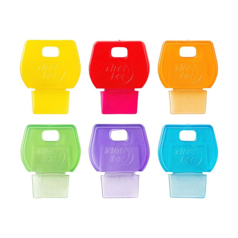 Cubiertas IdentiKey de Nite Ize paquete de 6 colores surtidos