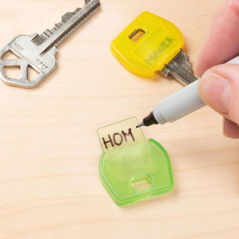 Cubiertas IdentiKey de Nite Ize paquete de 6 colores surtidos