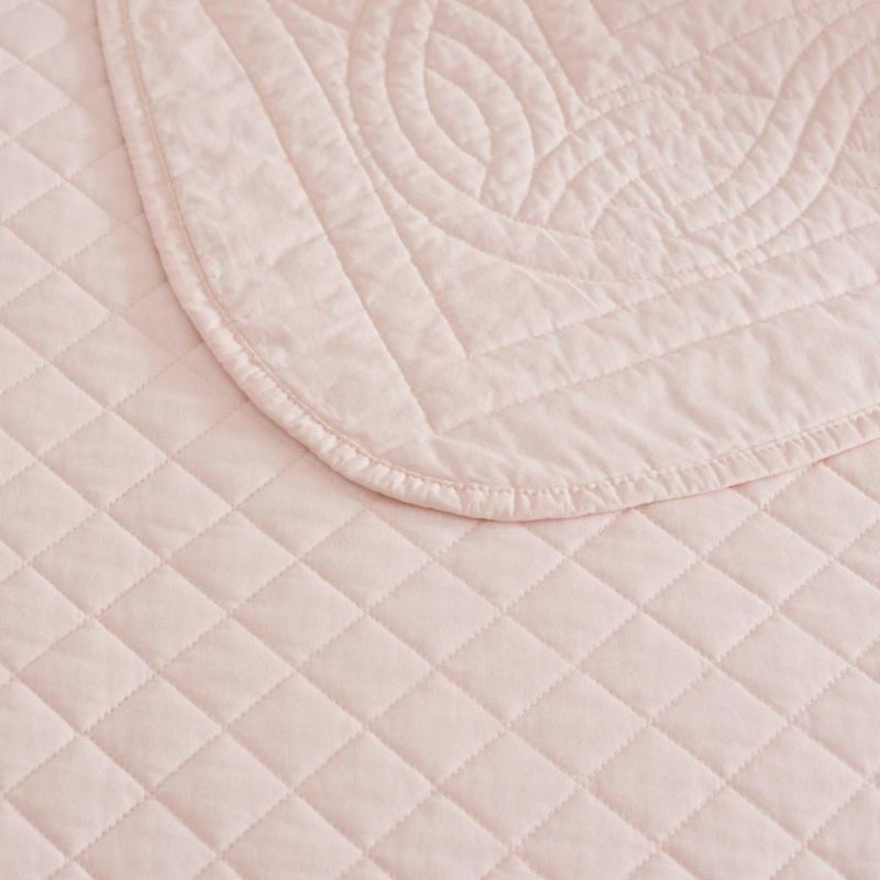 Juego de colcha Martha Stewart King 264 cm 3 piezas de algodón