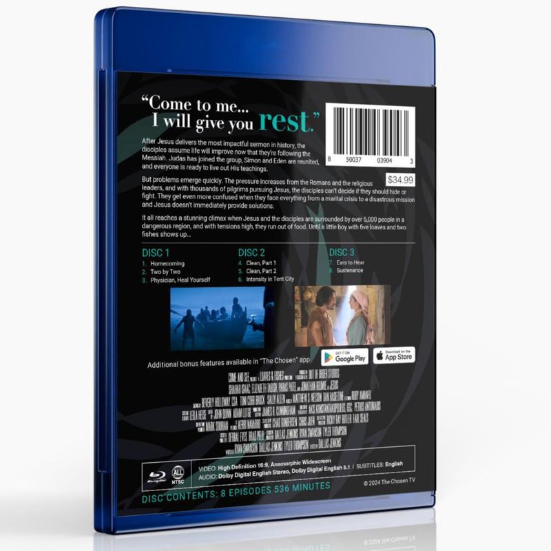 Blu-ray The Chosen Temporada 3 - Set de 2 discos