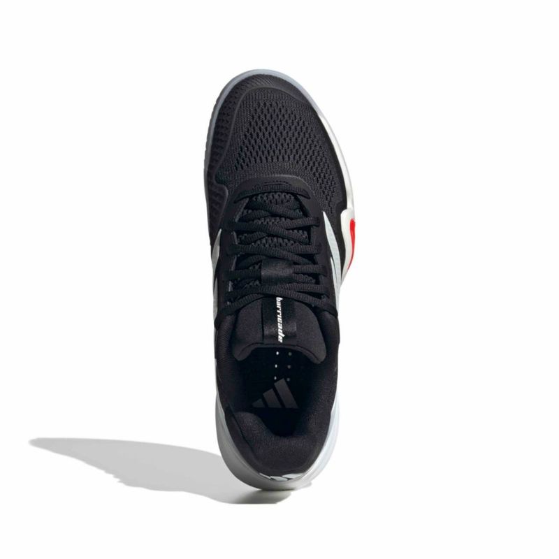 Zapatillas de tenis adidas Barricade 1/4 negro/Metal Zero/rojo Lúcido 11