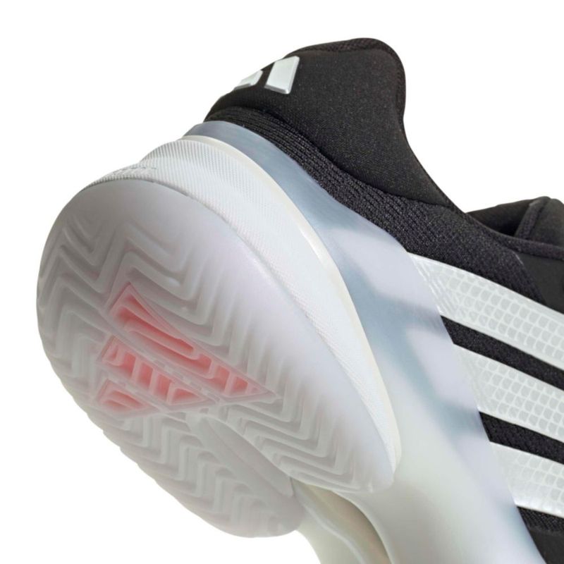 Zapatillas de tenis adidas Barricade 1/4 negro/Metal Zero/rojo Lúcido 11