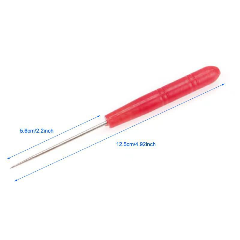 TorSor Punzón de Rascar Pack de 10 Mango de Plástico 125 cm