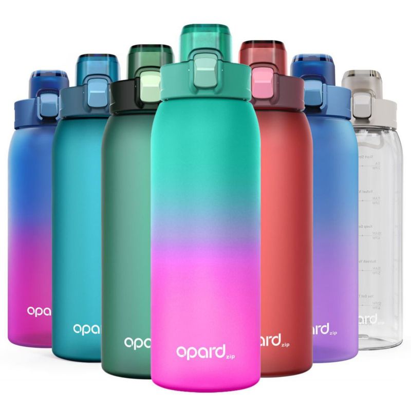 Botella Opard 850 ml Tritan a prueba de fugas con tapa abatible