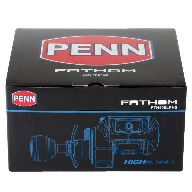 Carrete de pesca PENN Fathom Negro y Dorado 397 g