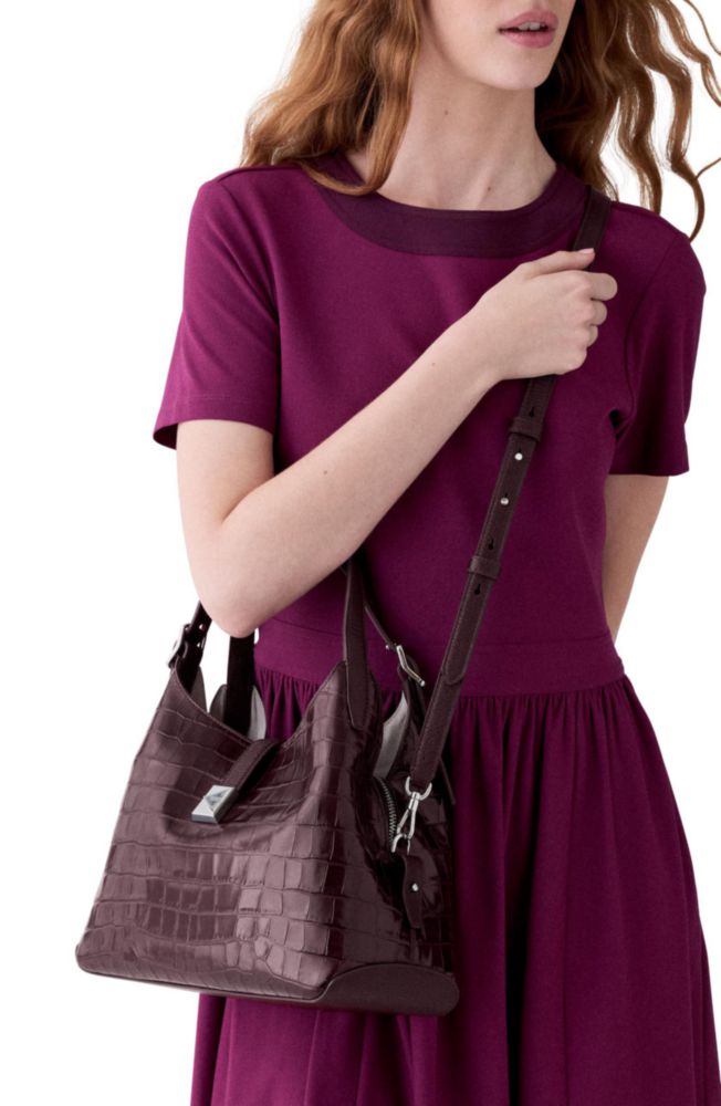 Bolso Tote Kate Spade New York 28 cm con relieve de cocodrilo