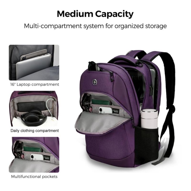 Mochila Swissdigital 16" para portátil SD1670-51