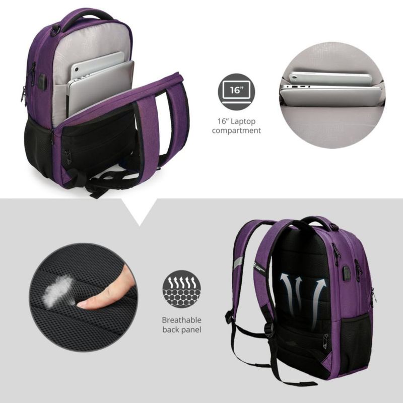 Mochila Swissdigital 16" para portátil SD1670-51