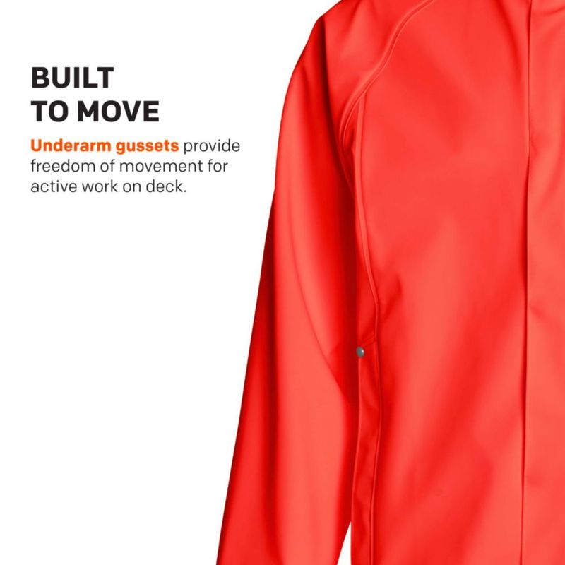 Chaqueta Grundéns Neptune Naranja Talla S