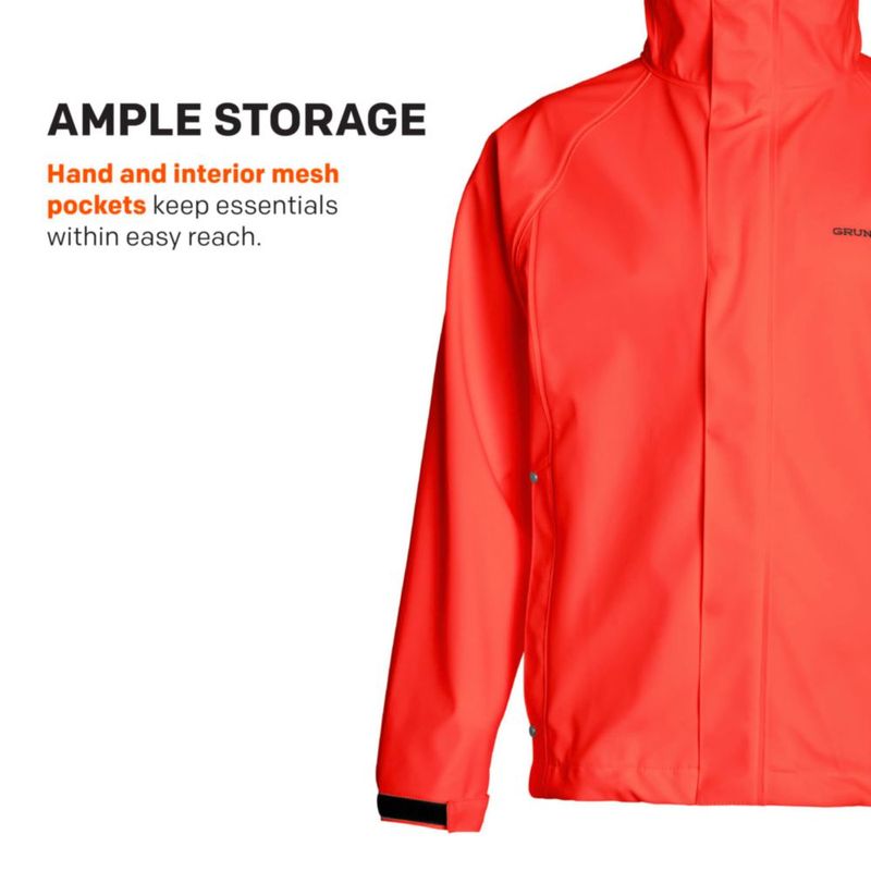 Chaqueta Grundéns Neptune Naranja Talla S