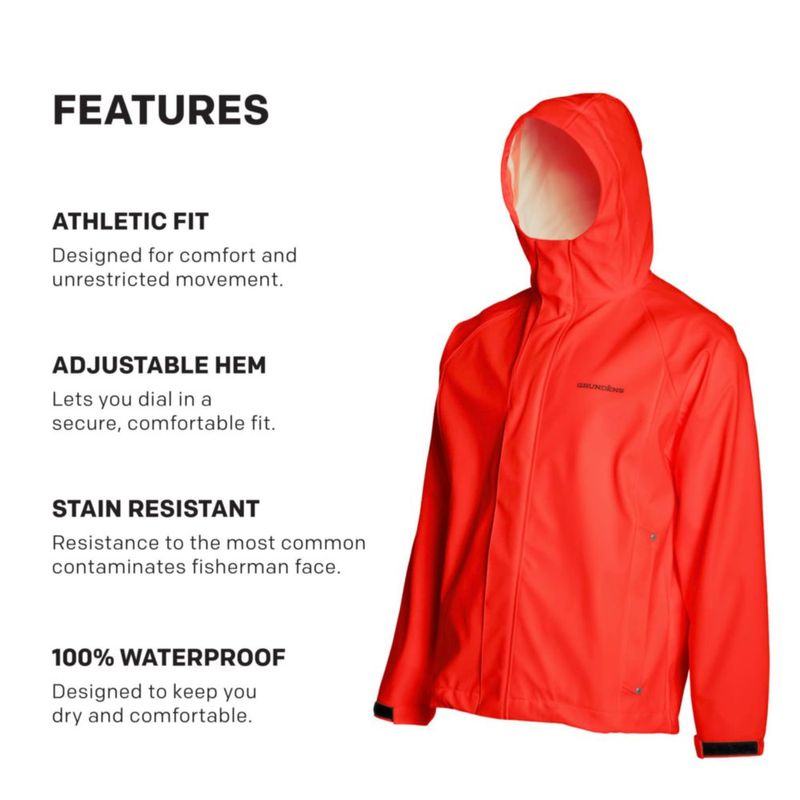 Chaqueta Grundéns Neptune Naranja Talla S