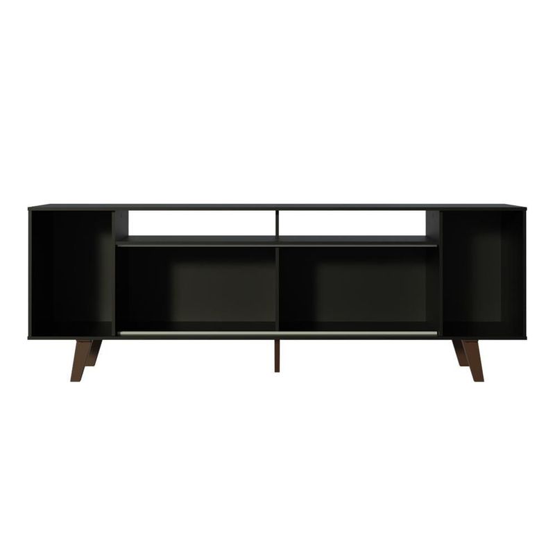 Mueble mesa para tv rack madesa cancun hasta 65" negro
