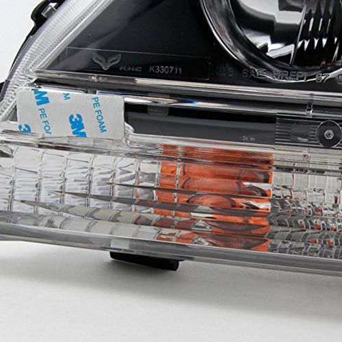 Faros AKKON para Lexus RX300 negro halógeno (par)