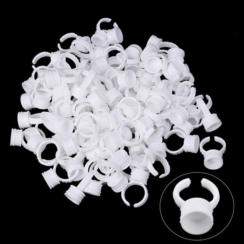 Anillos de Tatuaje Yuelong 300 pzas Desechables para Pegamento