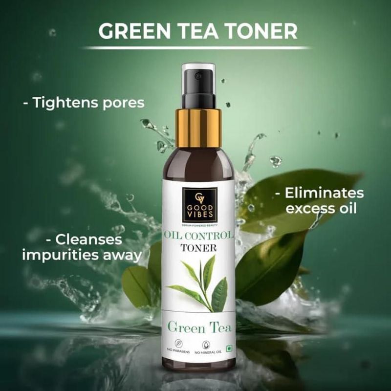Tónico facial Good Vibes Control de Grasa con Té Verde 120 ml