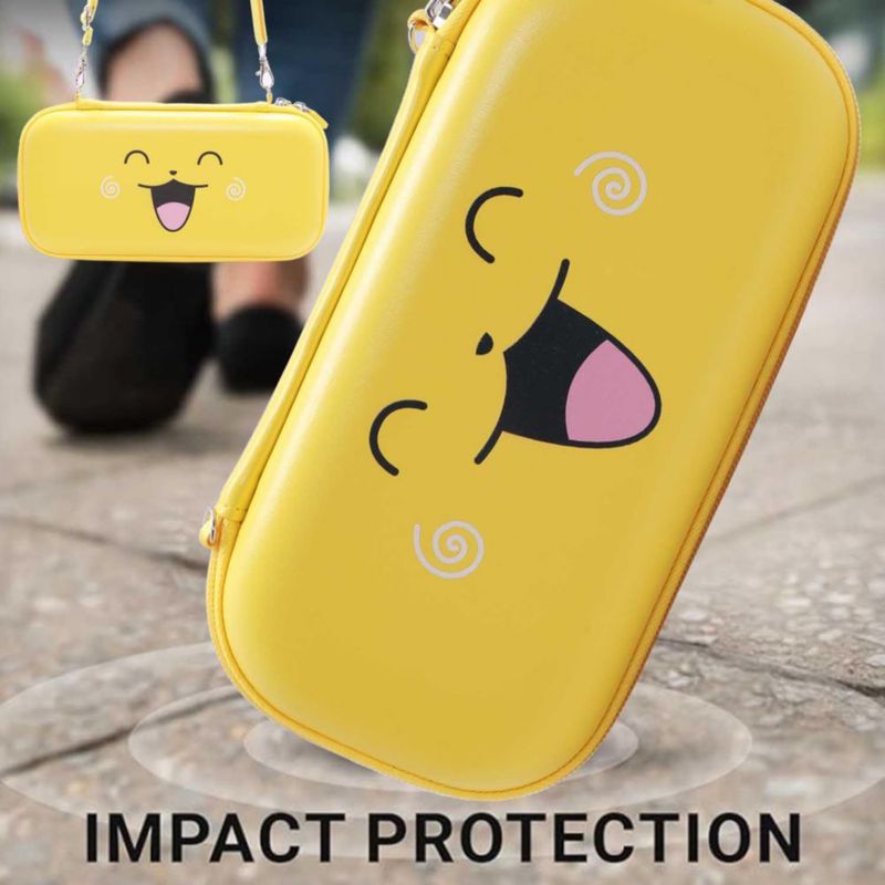 Kit de Accesorios GUTIAL Amarillo Kawaii 11‑en‑1 para Nintendo Switch