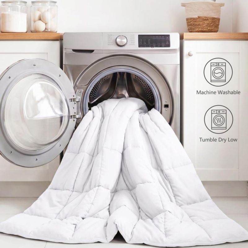 Juego de Edredón CozyLux Full 7 piezas - Blanco