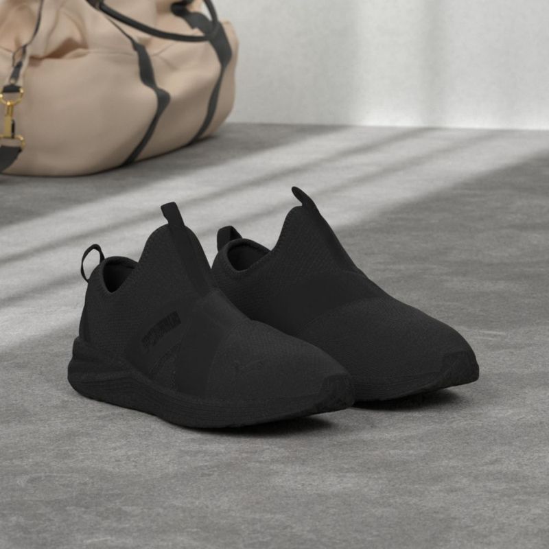 Zapatilla PUMA para mujer talla 6.5 negra Slip-On Better Foam