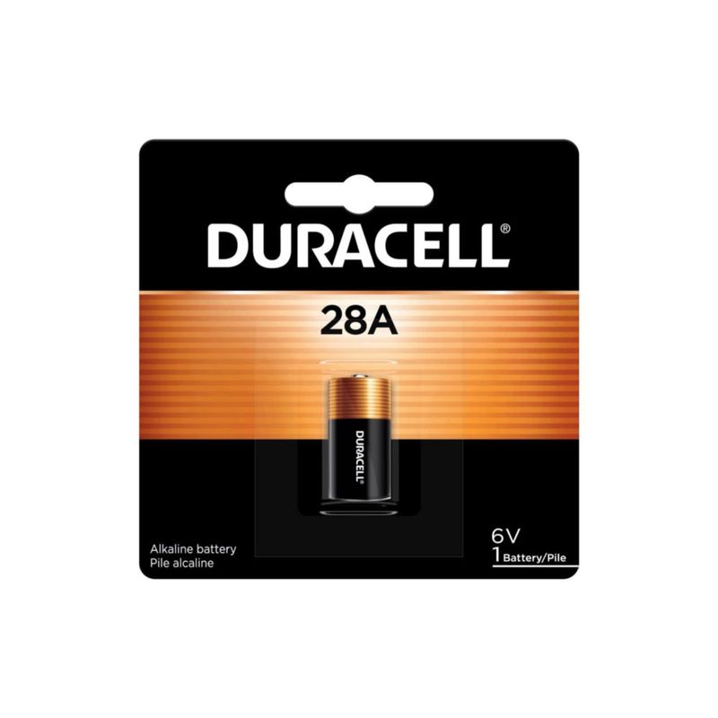 Batería DURACELL 28A 6V - Pack de 1 unidad (alcalina)