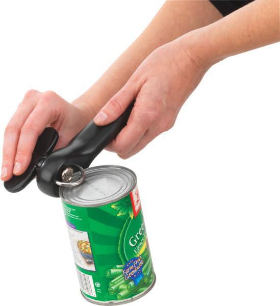 Abridor de latas Good Cook Safe Cut manual negro