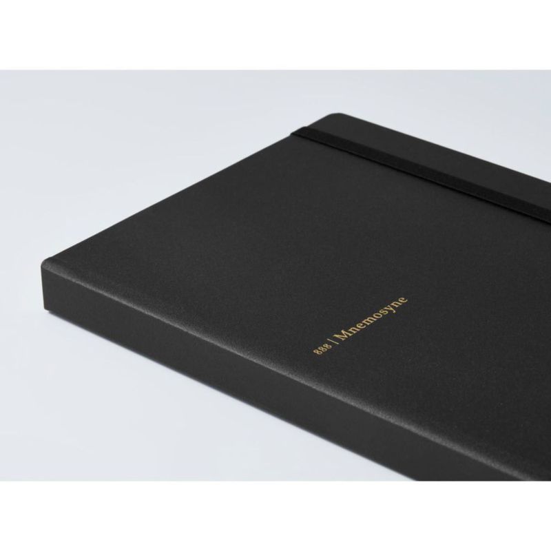 Cuaderno Maruman A5 15 cm Cuadrícula de puntos de 5 mm Negro