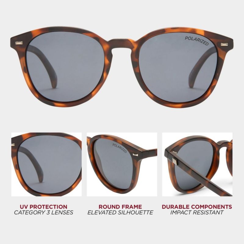 Gafas de Sol Le Specs Bandwagon Matte Tort/Smoke