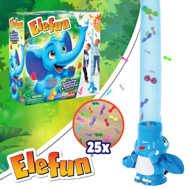 Juego de mesa Goliath Elefun para 1‑4 jugadores edades 4+