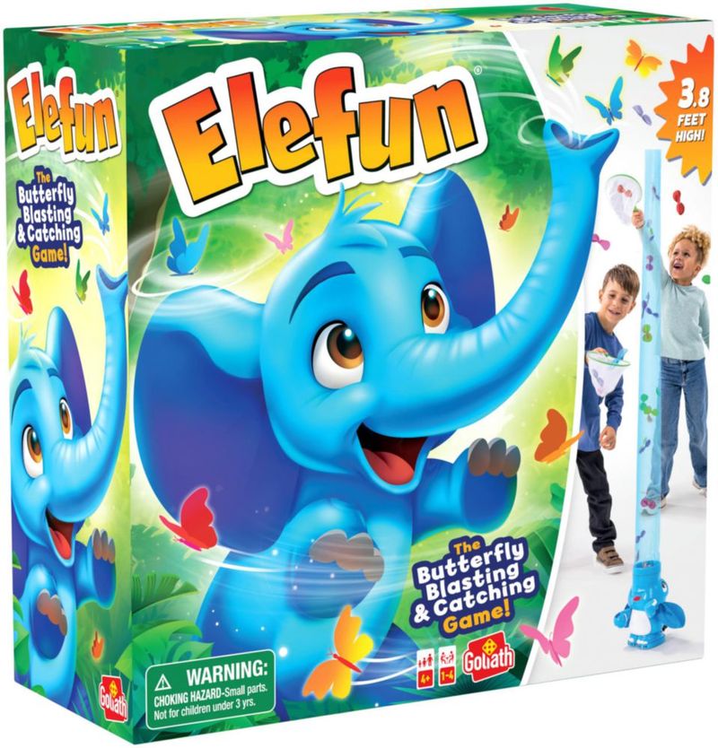 Juego de mesa Goliath Elefun para 1‑4 jugadores edades 4+