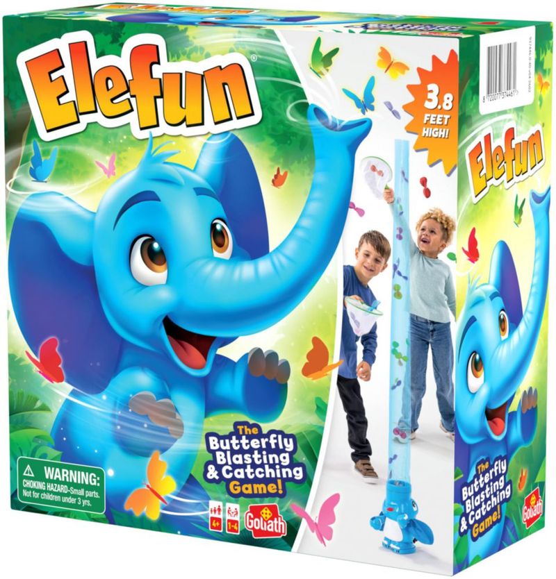 Juego de mesa Goliath Elefun para 1‑4 jugadores edades 4+