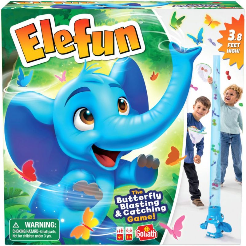 Juego de mesa Goliath Elefun para 1‑4 jugadores edades 4+