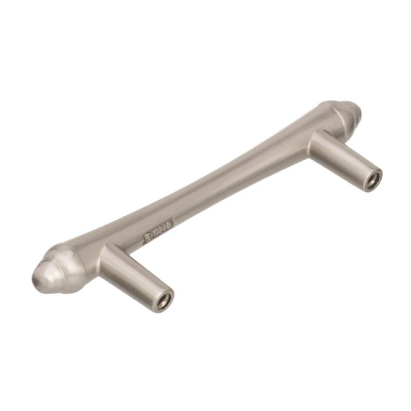Tirador de gabinete Amerock 76 mm níquel satinado (1 unidad)