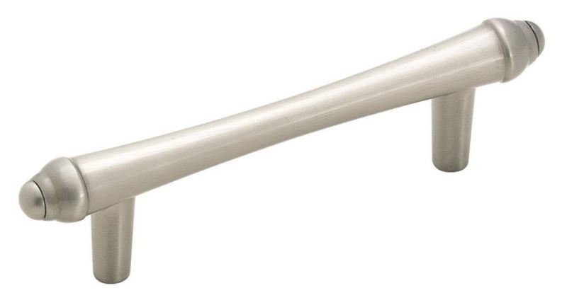 Tirador de gabinete Amerock 76 mm níquel satinado (1 unidad)