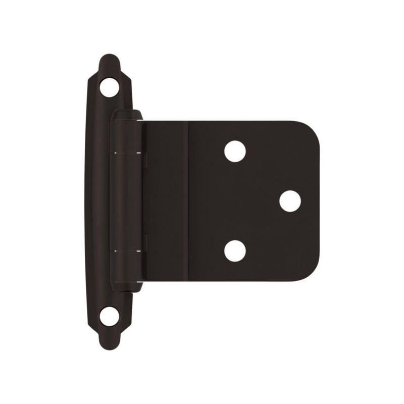 Bisagra para gabinete Amerock 10 mm Bronce Envejecido – Pack de 2