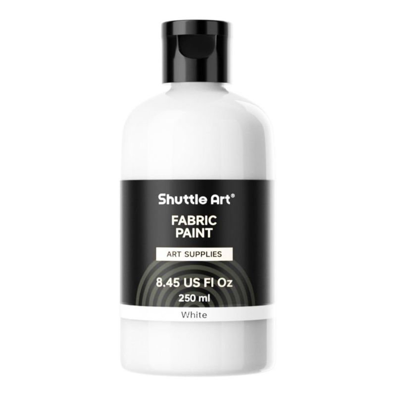 Pintura para Tela Shuttle Art 250 ml Blanco No Tóxico