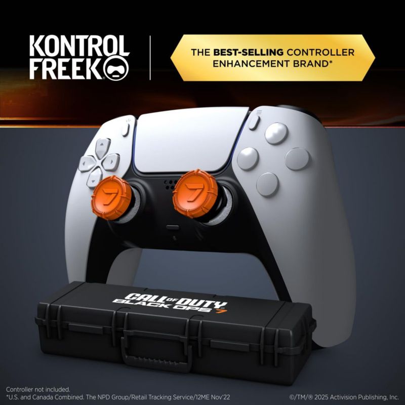 Kit de Mejora de Puntería KontrolFreek Black Ops 7 para PS5/PS4 Naranja
