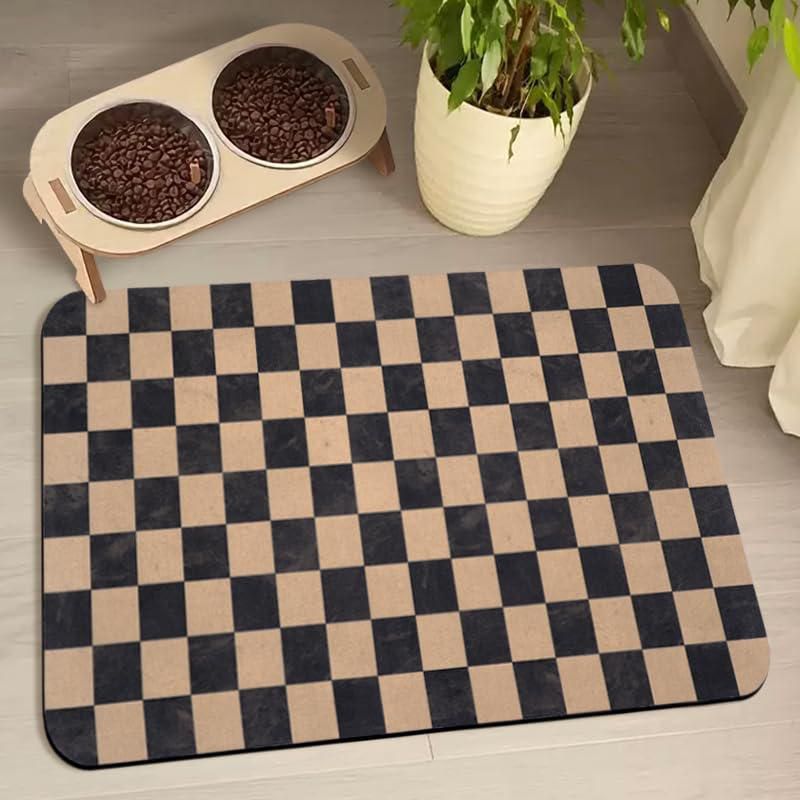 Tapete para mascotas Zoeeya 41x61 cm Impermeable y absorbente a cuadros