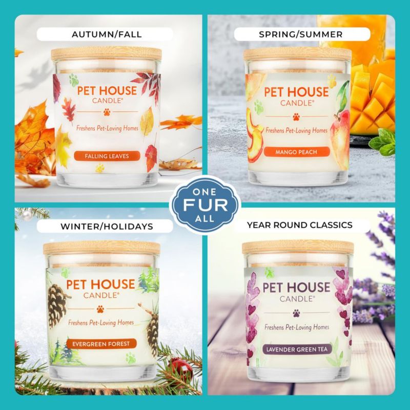 Vela One Fur All Pack de 2 Aroma Mar Mediterráneo Amigable con Mascotas