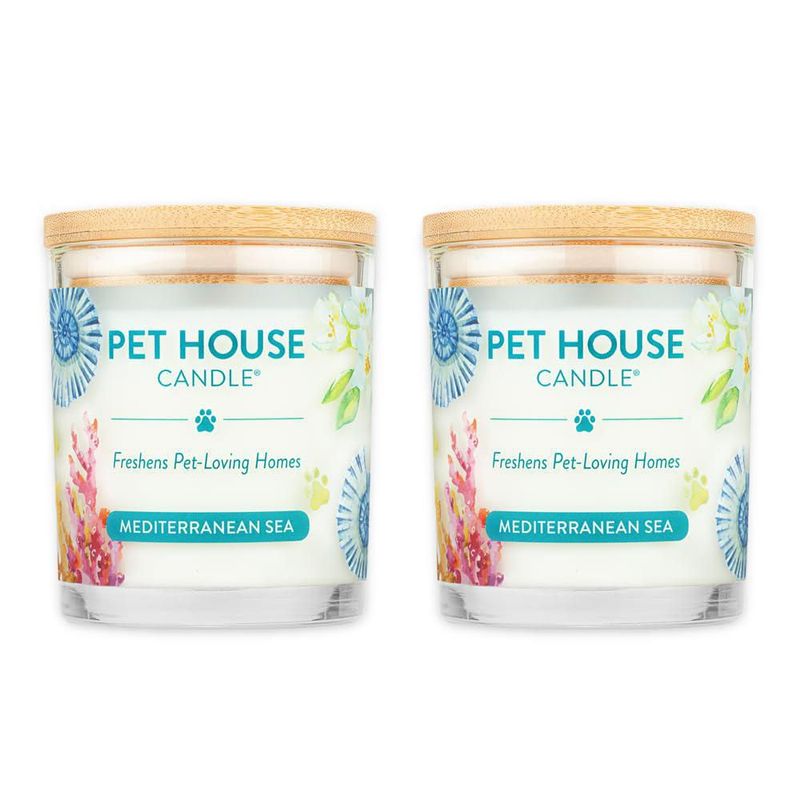 Vela One Fur All Pack de 2 Aroma Mar Mediterráneo Amigable con Mascotas