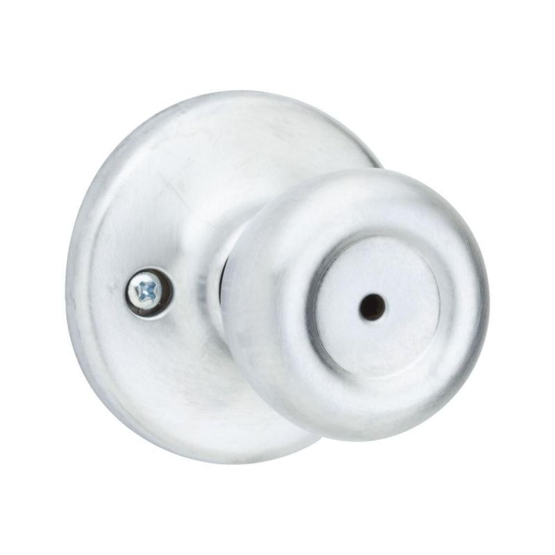 Cerradura de pomo Kwikset Tylo cromo satinado