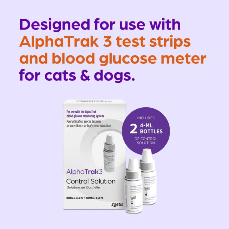 Solución de Control AlphaTRAK 4 mL - 2 unidades
