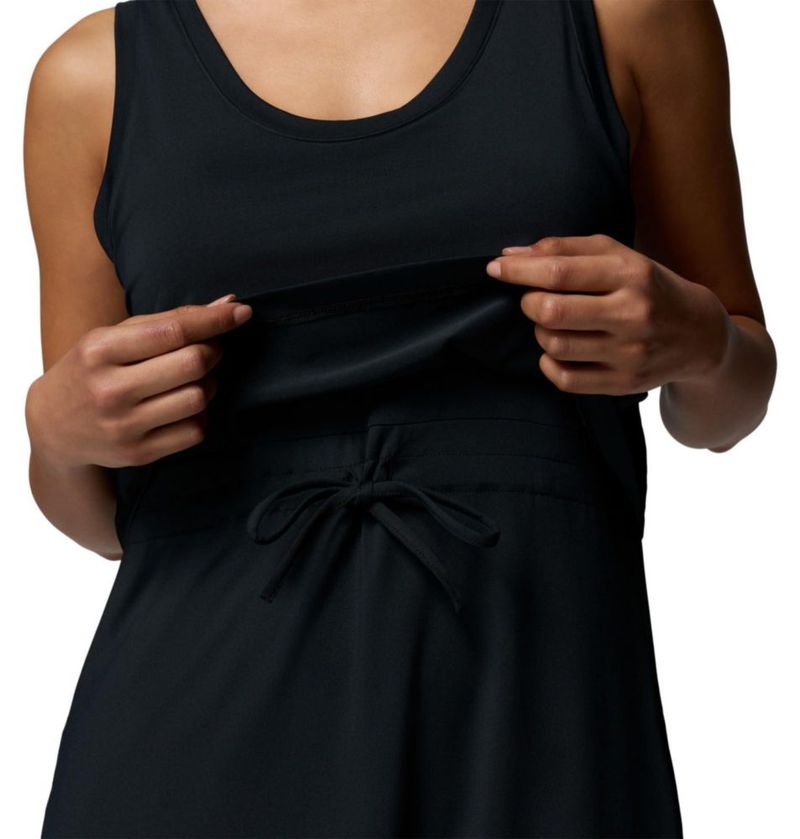 Vestido Maxi Columbia PFG Freezer Negro Talla Grande