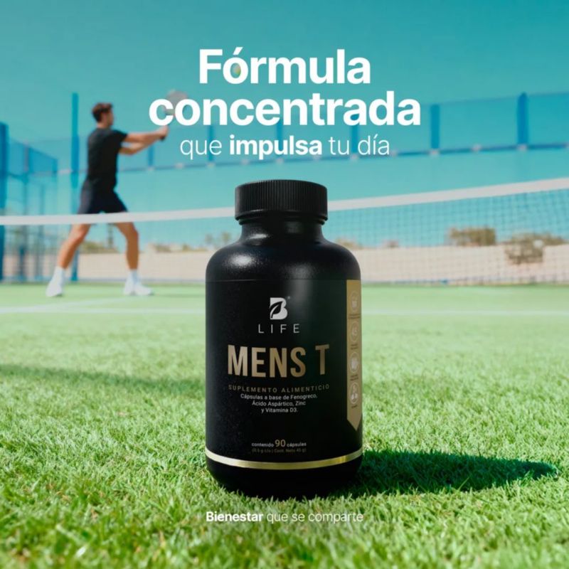 MENS T 90 CAPSULAS B LIFE