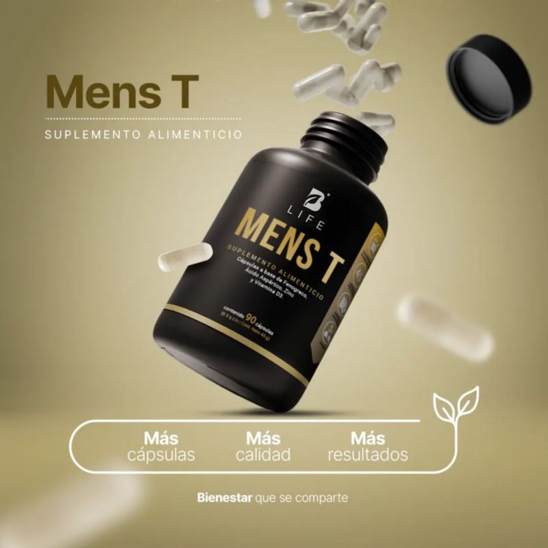 MENS T 90 CAPSULAS B LIFE